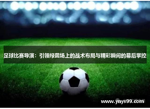 足球比赛导演：引领绿茵场上的战术布局与精彩瞬间的幕后掌控